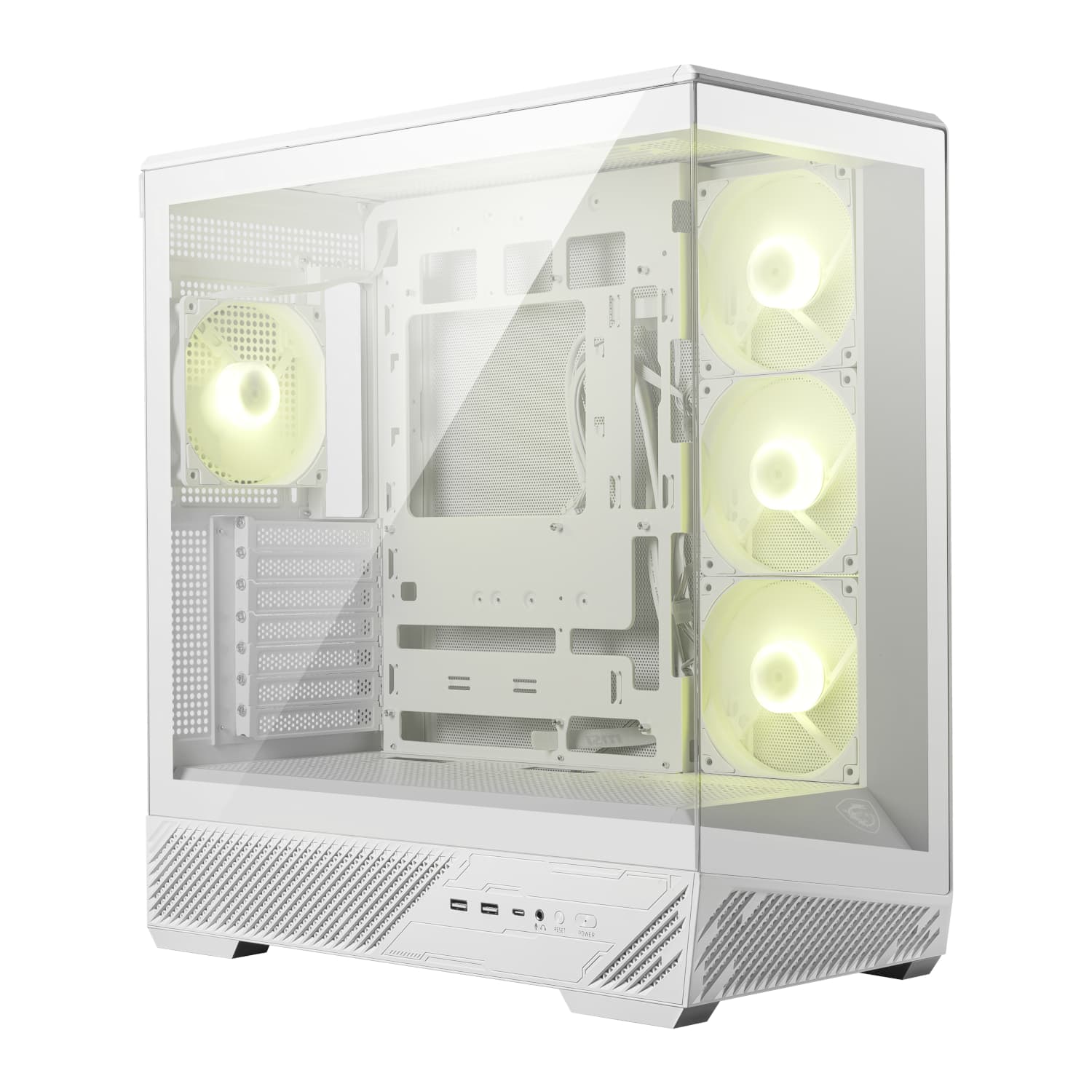 MSI MAG PANO 130R PZ ATX Gaming Chassis - White