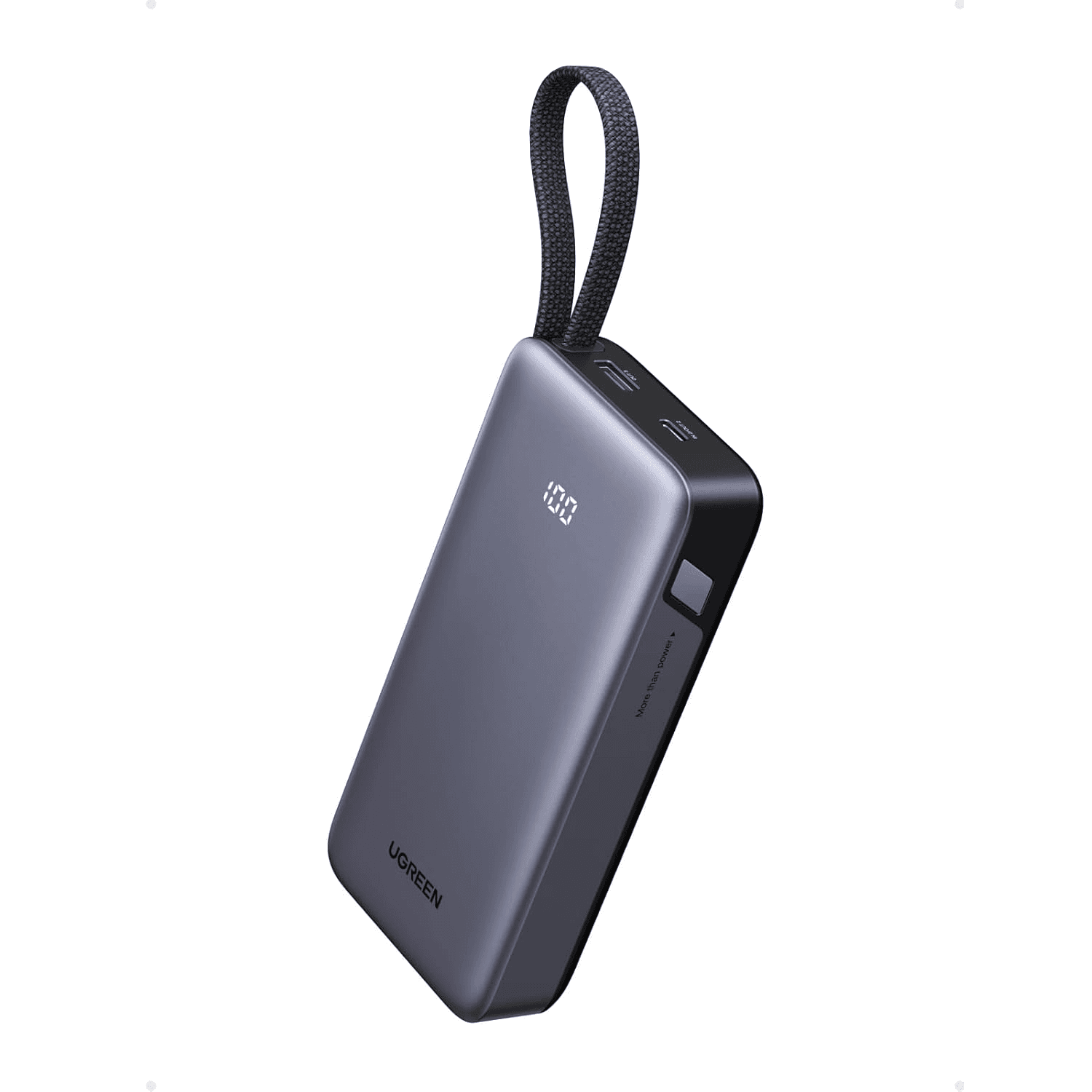 UGREEN Nexode Power Bank 20000mAh 55W with built-in USB Type-C Cable