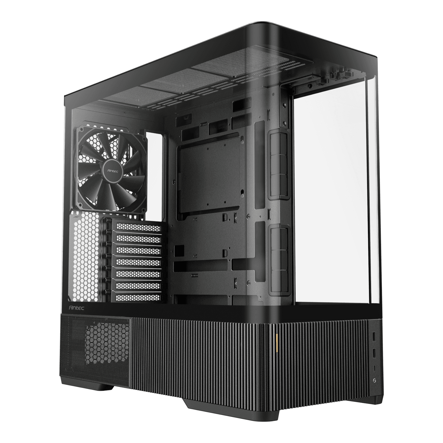 Antec C6 CURVED AIR ATX | Micro-ATX | ITX Mid-Tower Gaming Chassis - Black