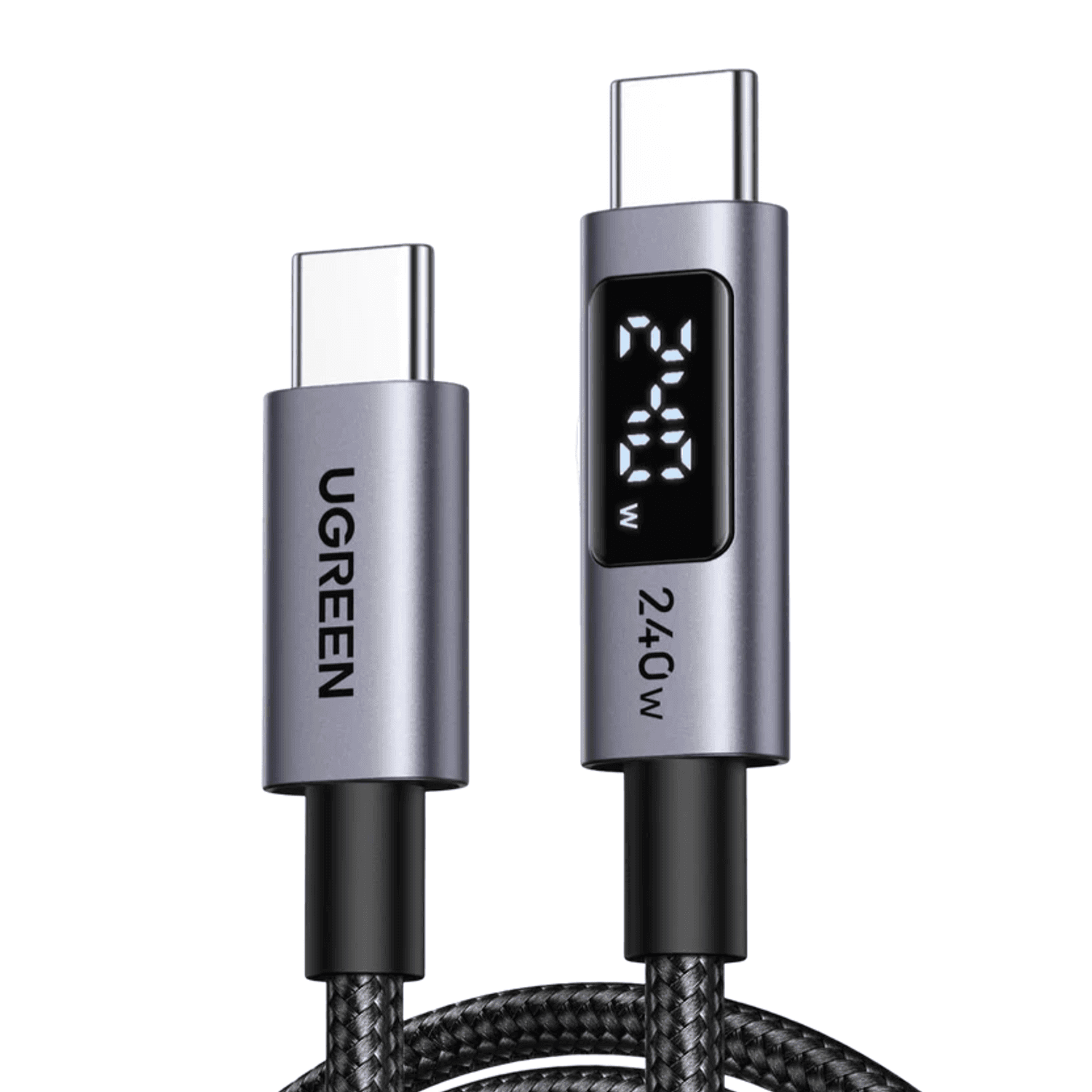 UGREEN 240W USB Type-C Cable with LED Display 1M